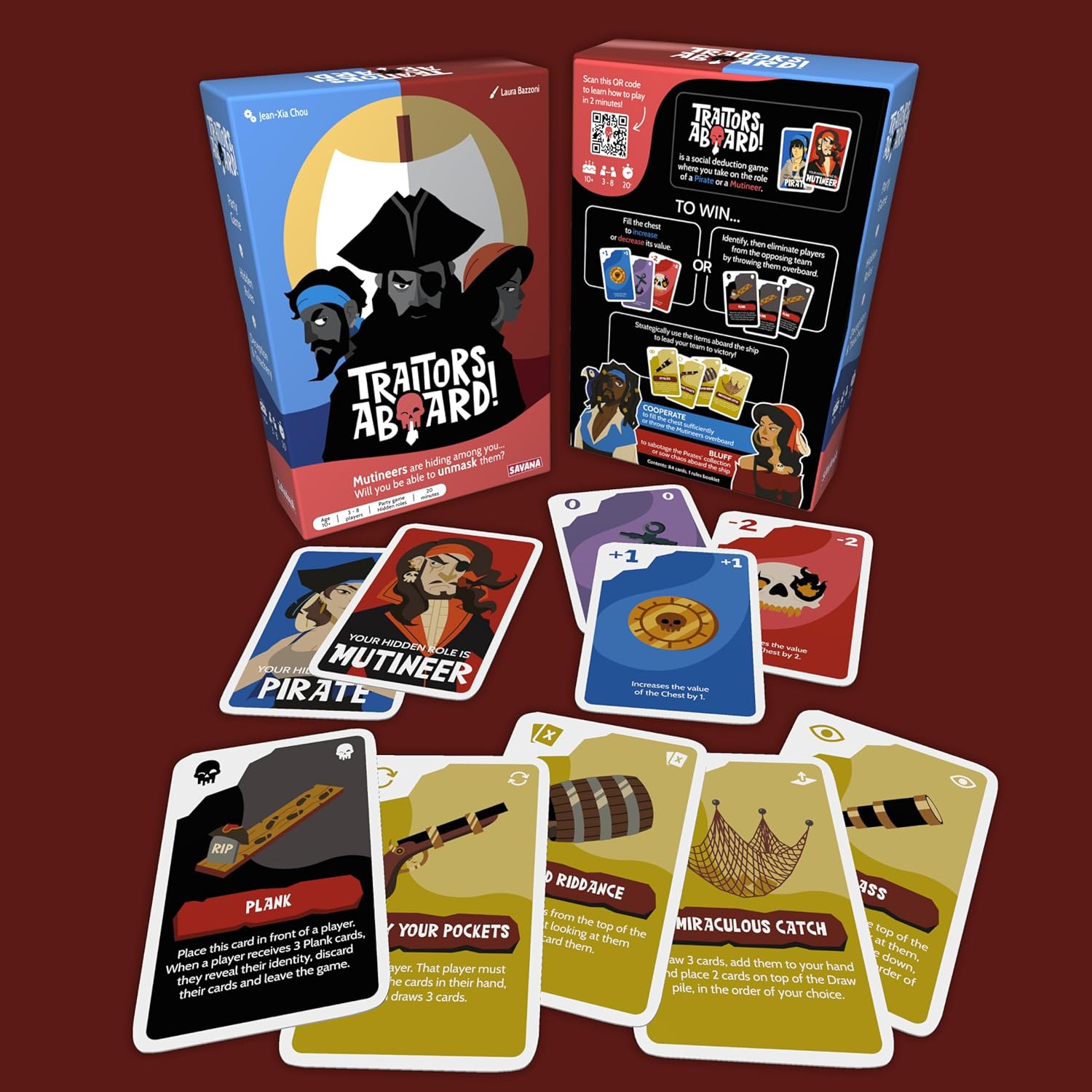 Traitors Aboard - The Secret Identity Party Game - cards image 3