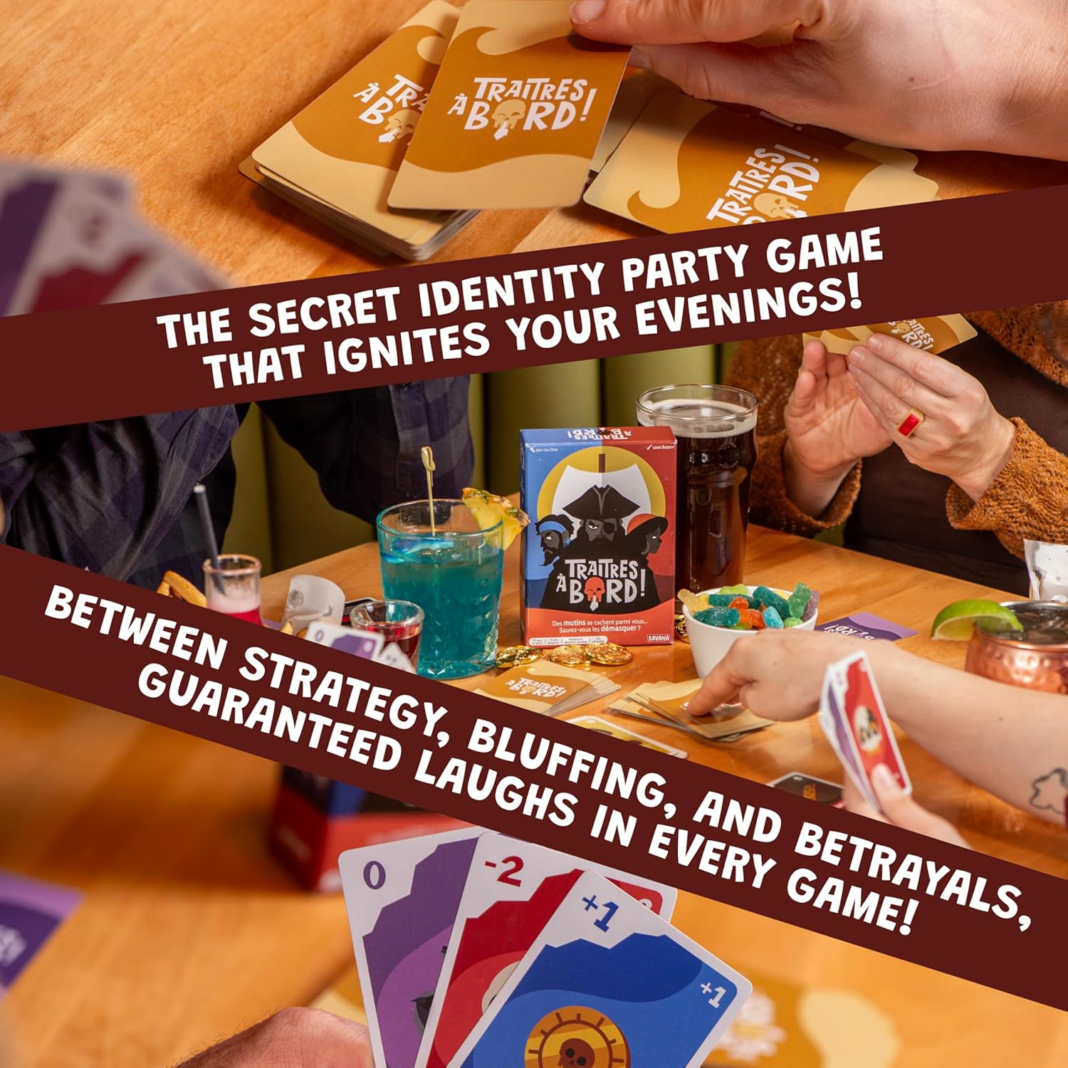 Traitors Aboard - The Secret Identity Party Game - cards image 6