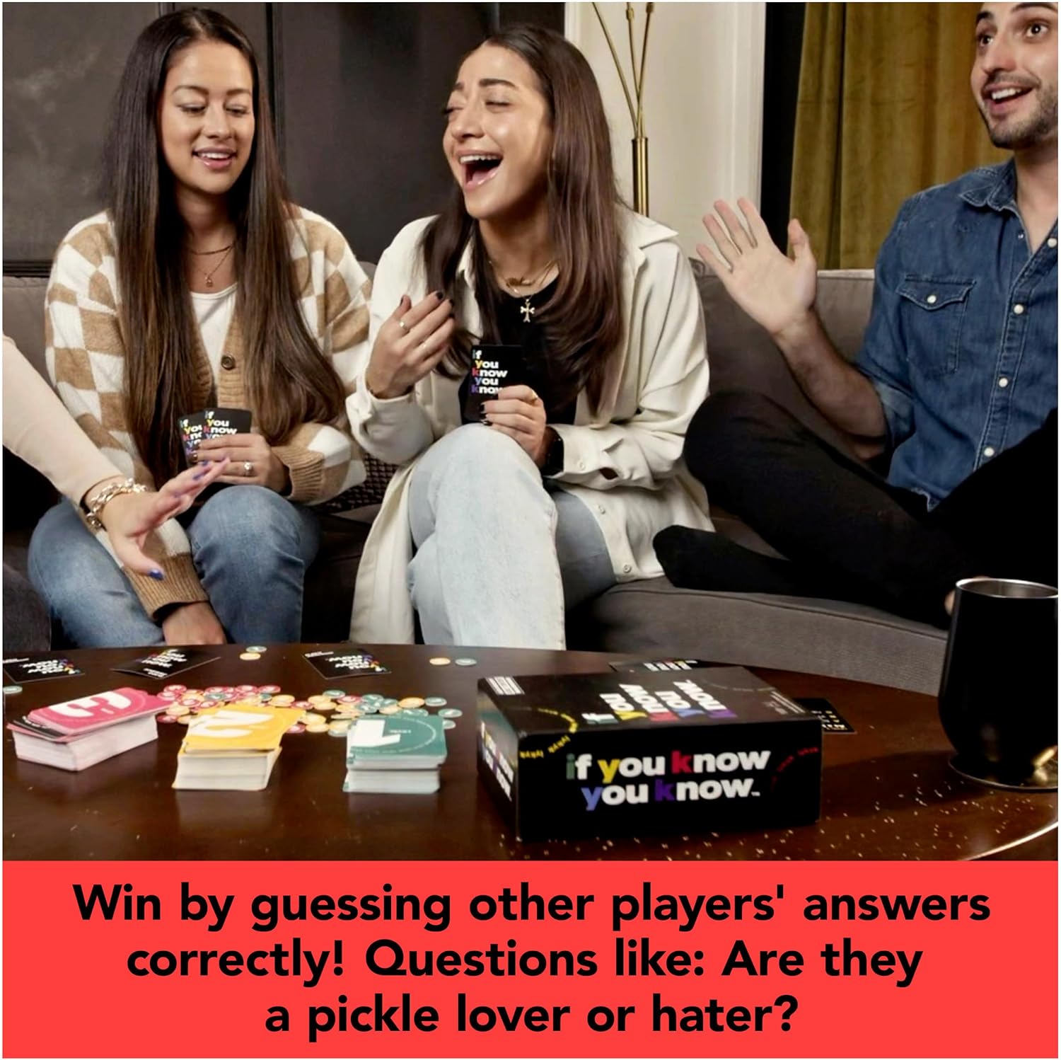 If You Know You Know The Question Card Game for Friends Couples & Family Trivia