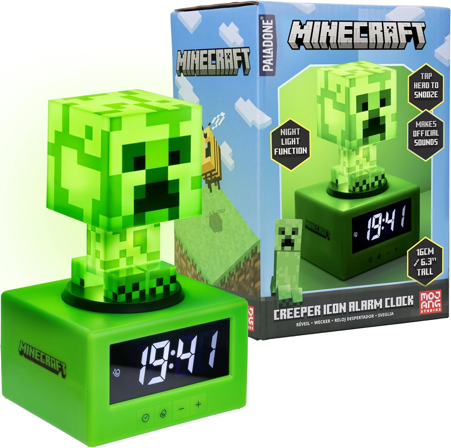 Minecraft Creeper Icon Alarm Clock