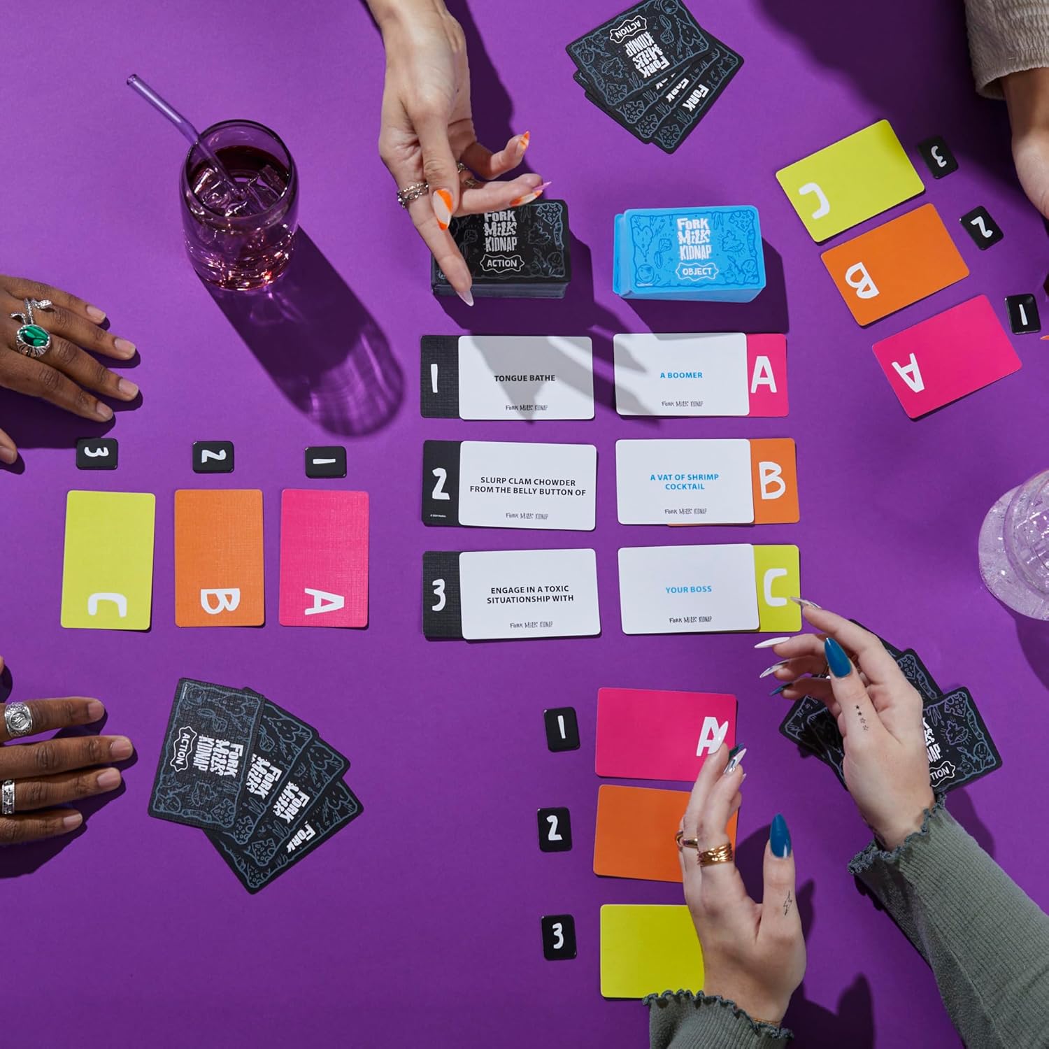 Fork Milk Kidnap Hilarious NSFW Card Games