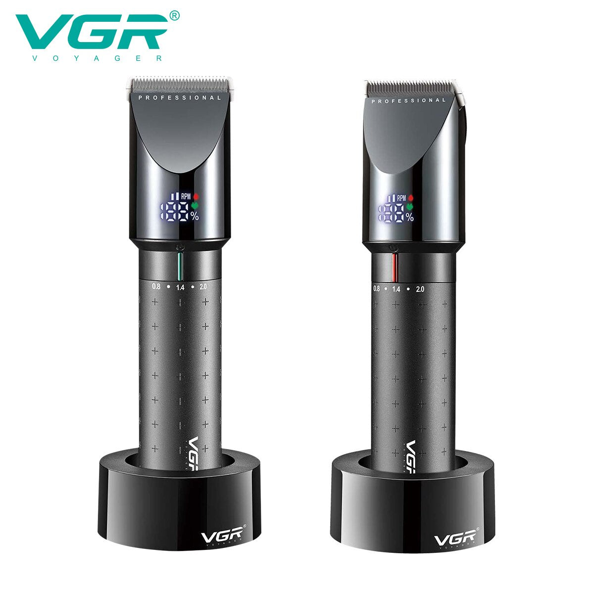 Professional Hair Trimmer Hair Cutting Machine Cordless Barber Rechargeable Trimmer