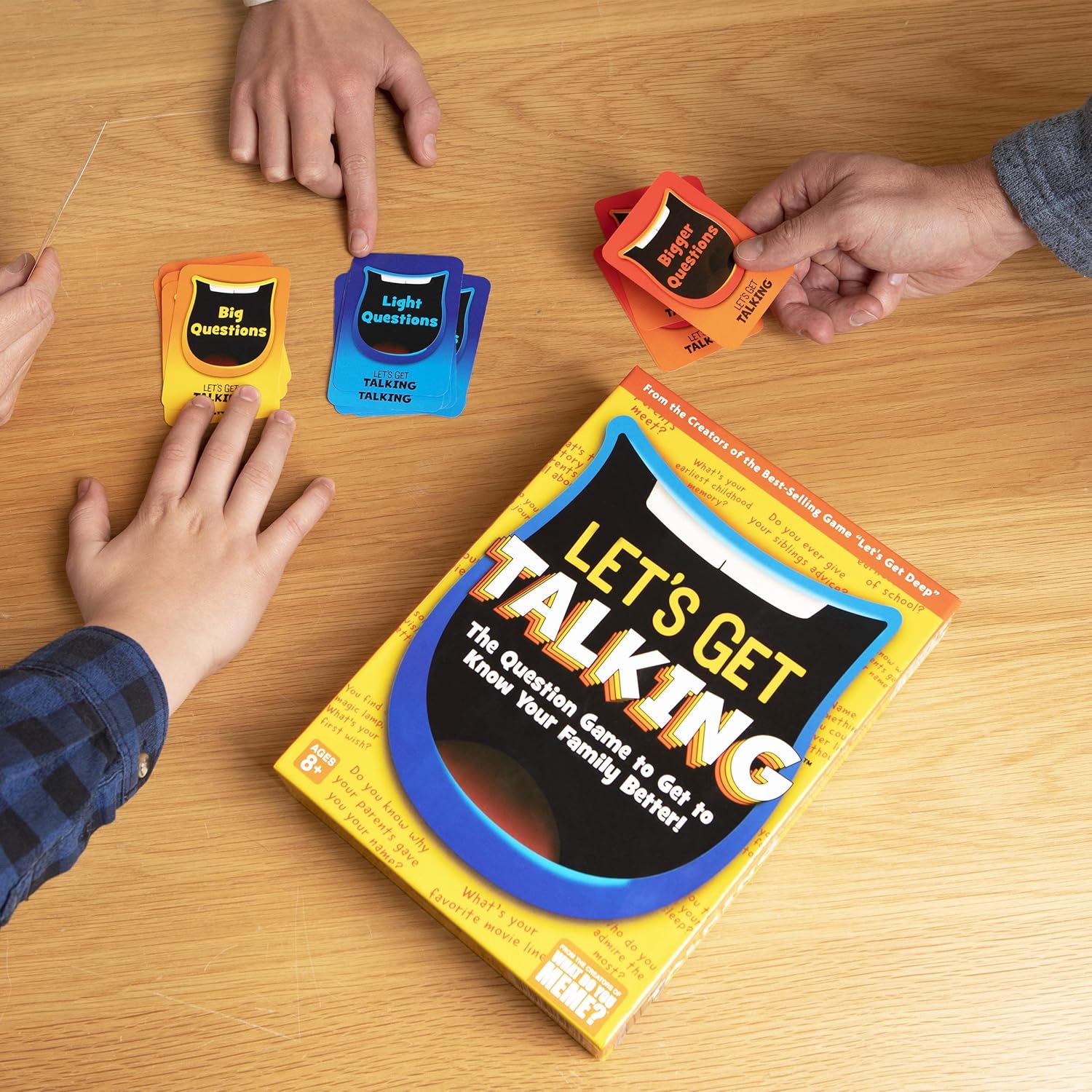 What Do You Meme? Let's Get Talking – The Question Game to Get to Know Your Family Better – by Family – Ages 8+