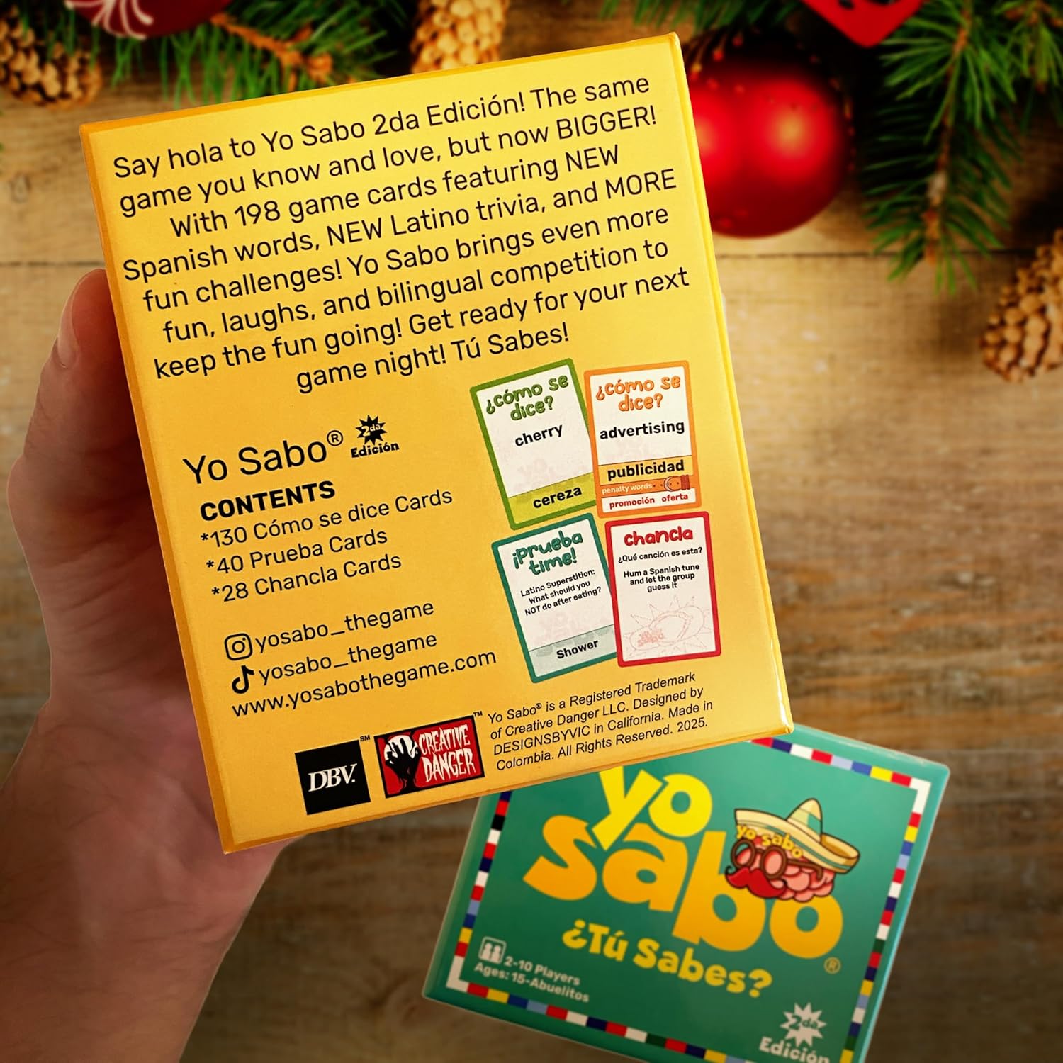 Yo Sabo: Edition 2 – New Family Friendly Bilingual Card Game
