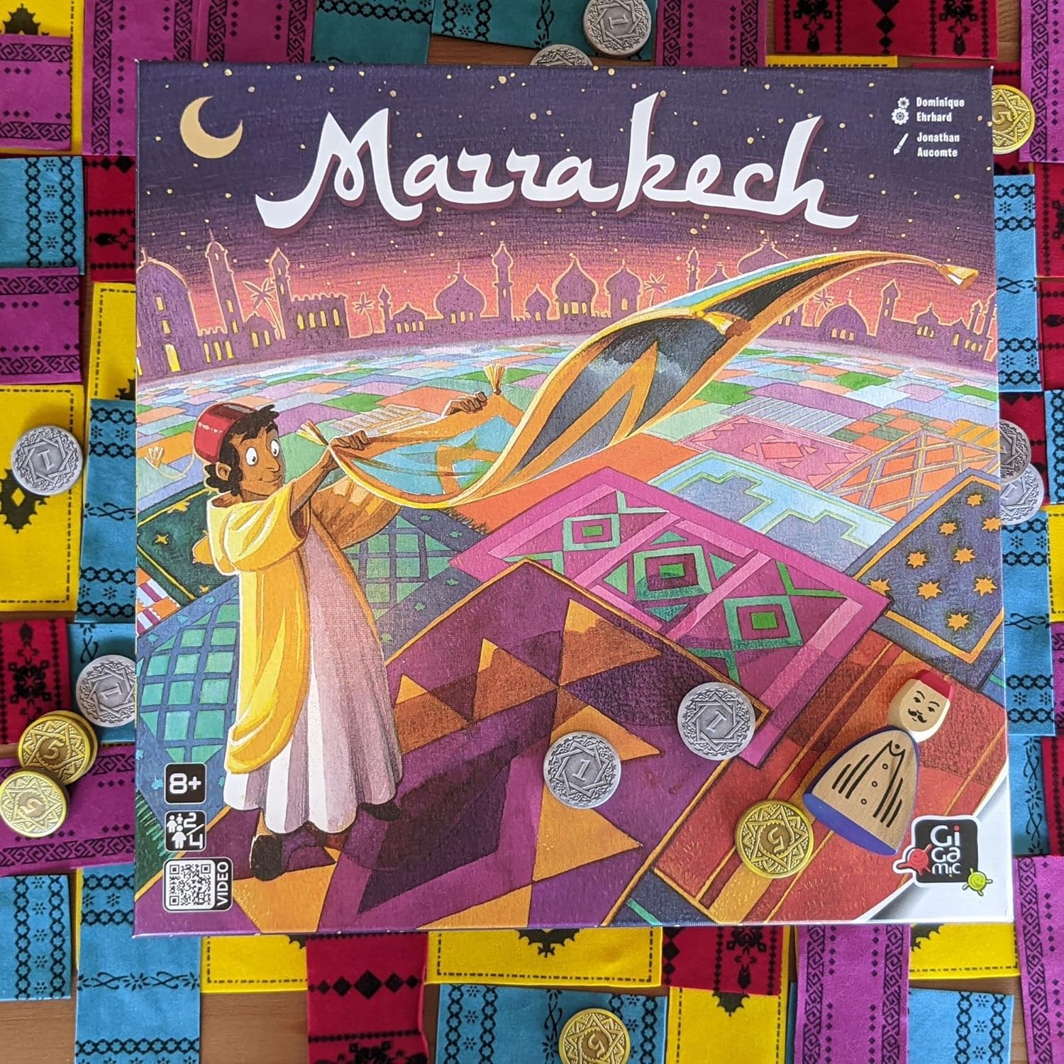 GIGAMIC Marrakech Board Game - cards image 3