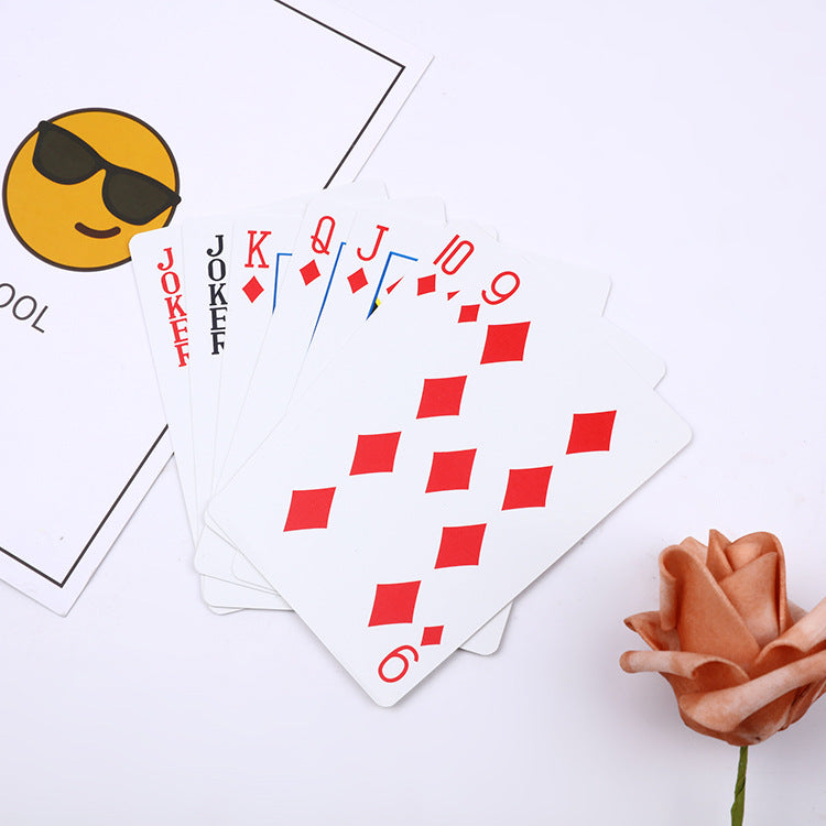 Premium Waterproof PVC Poker Cards Creative Plastic Playing Cards 1 pcs - cards game - icard image 2
