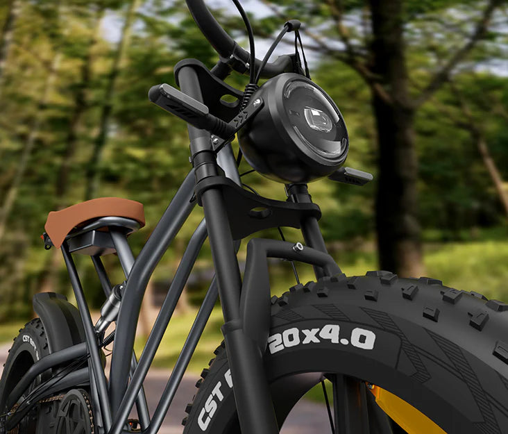 JANSNO X50 Gen2 Fat Tire Electric Bike for Adults,48V 14Ah Removable Battery