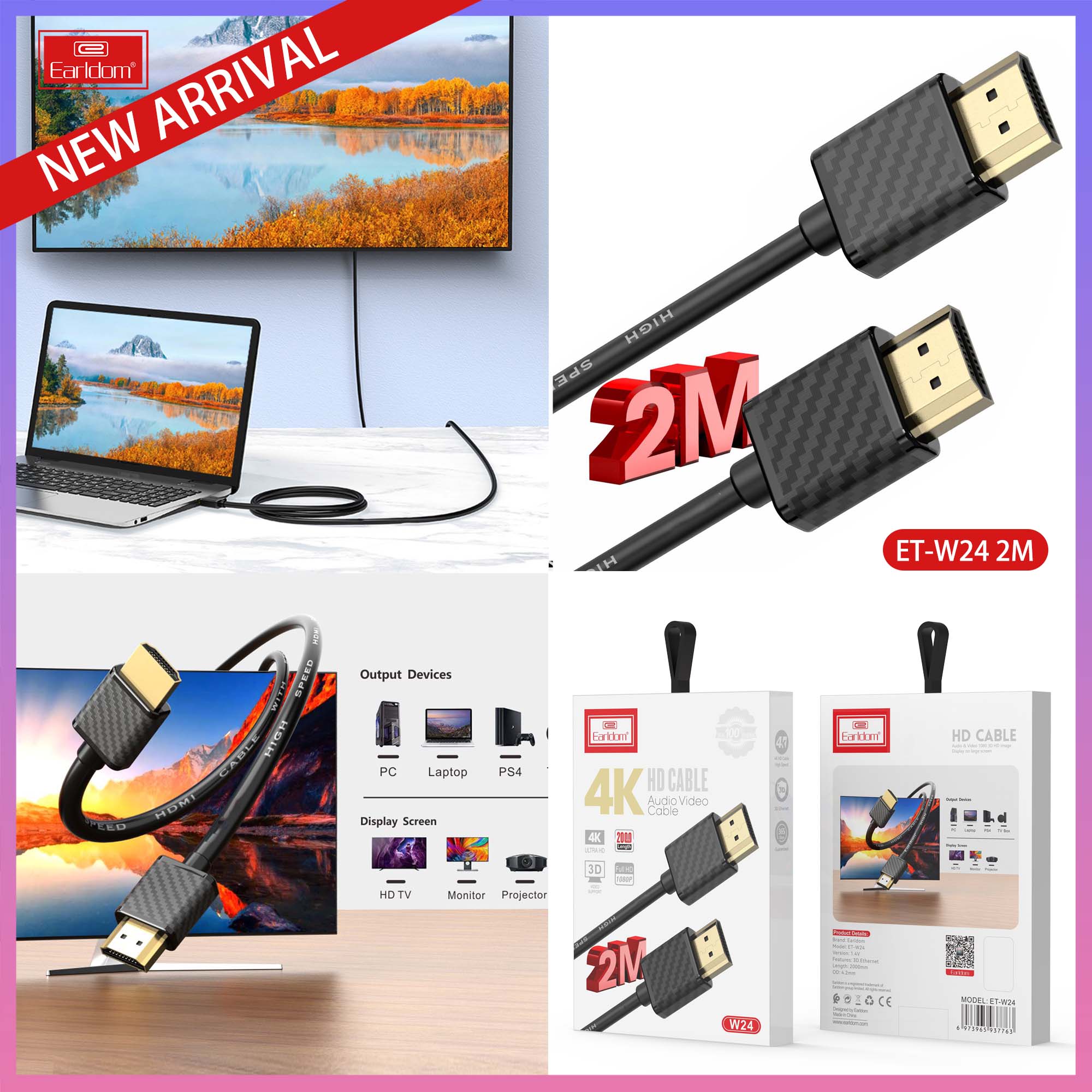 4K HDMI Cable w24