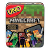 UNO Minecraft Tin Box Cards