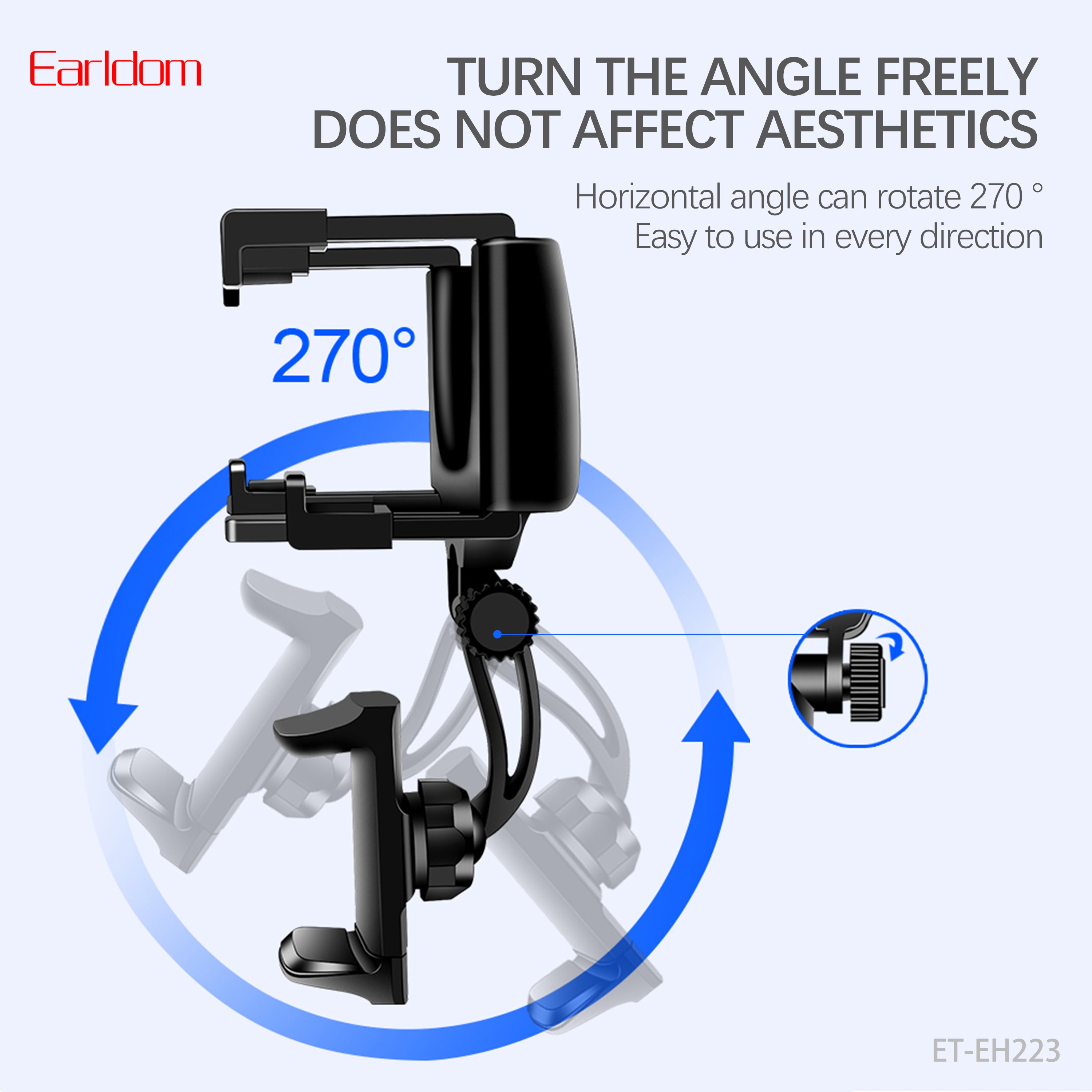 Earldom ET-EH223 Phone Holder - Black – Proshopping.com.au