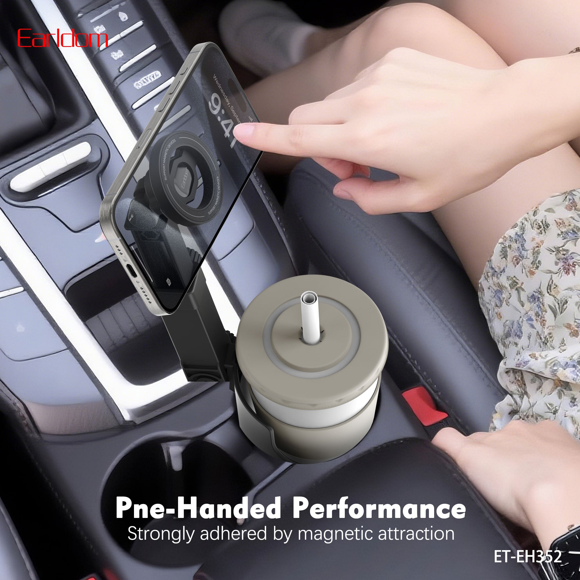 Earldom EH352 magnetic car cup holder product image 3