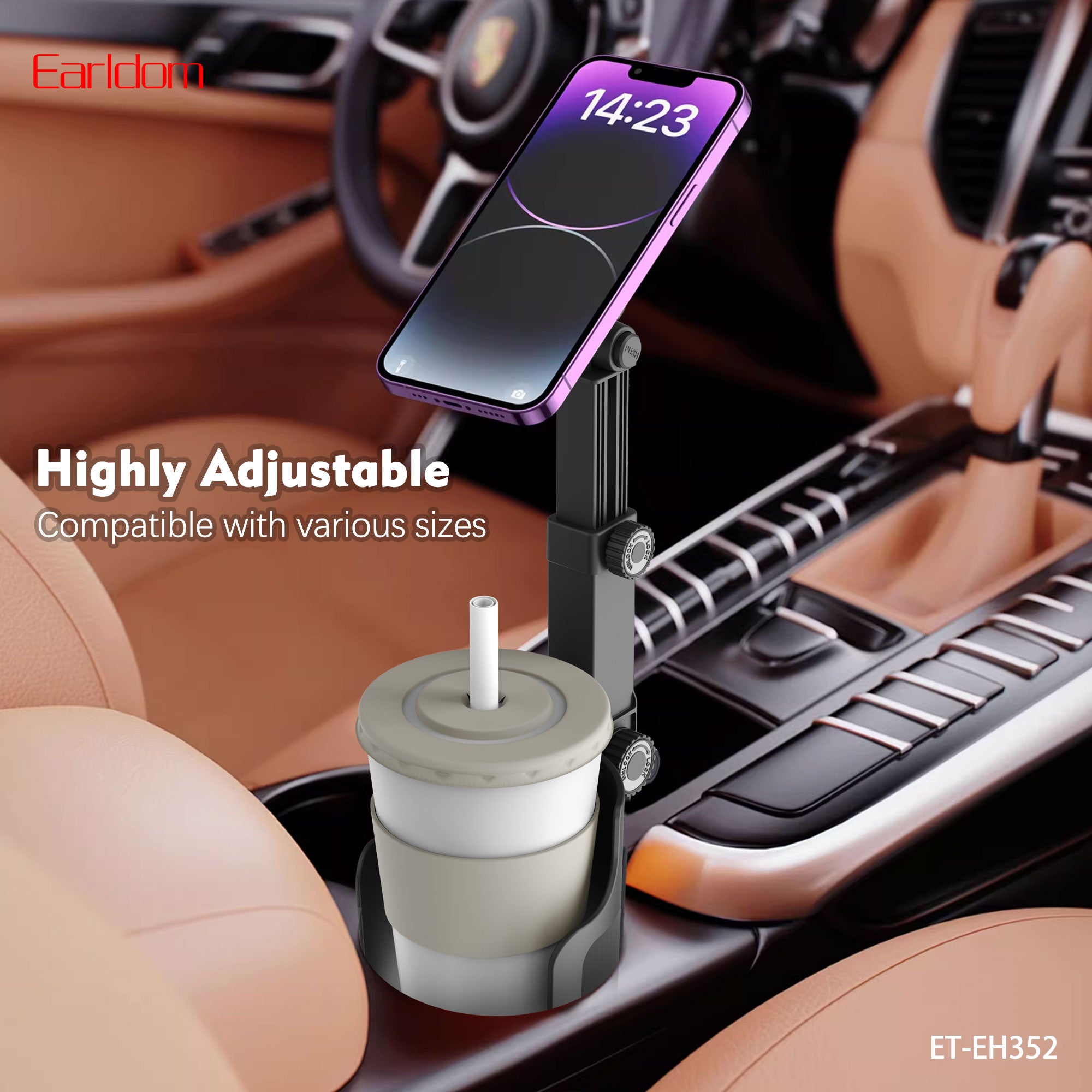 Earldom EH352 magnetic car cup holder product image 4