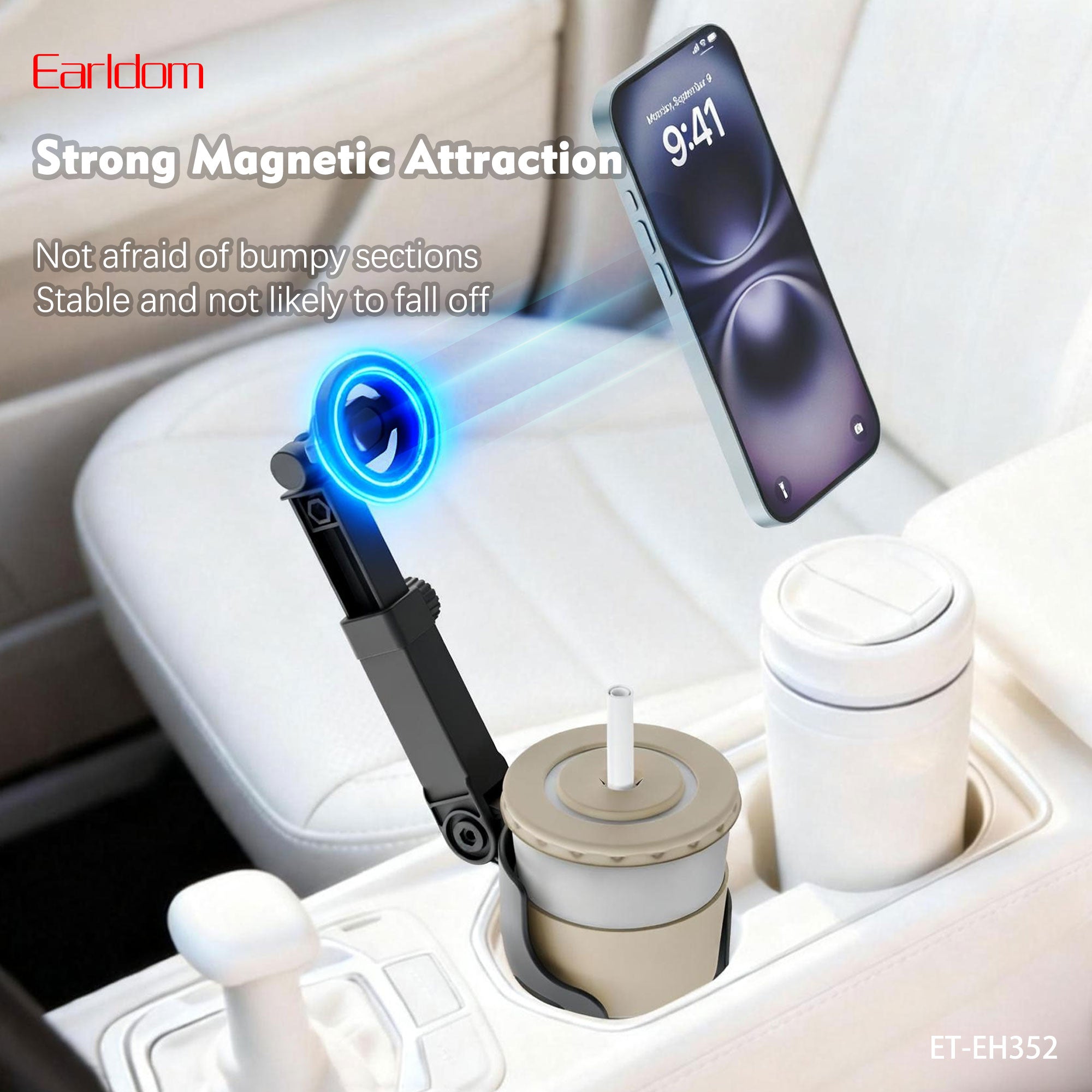 Earldom EH352 magnetic car cup holder product image 5