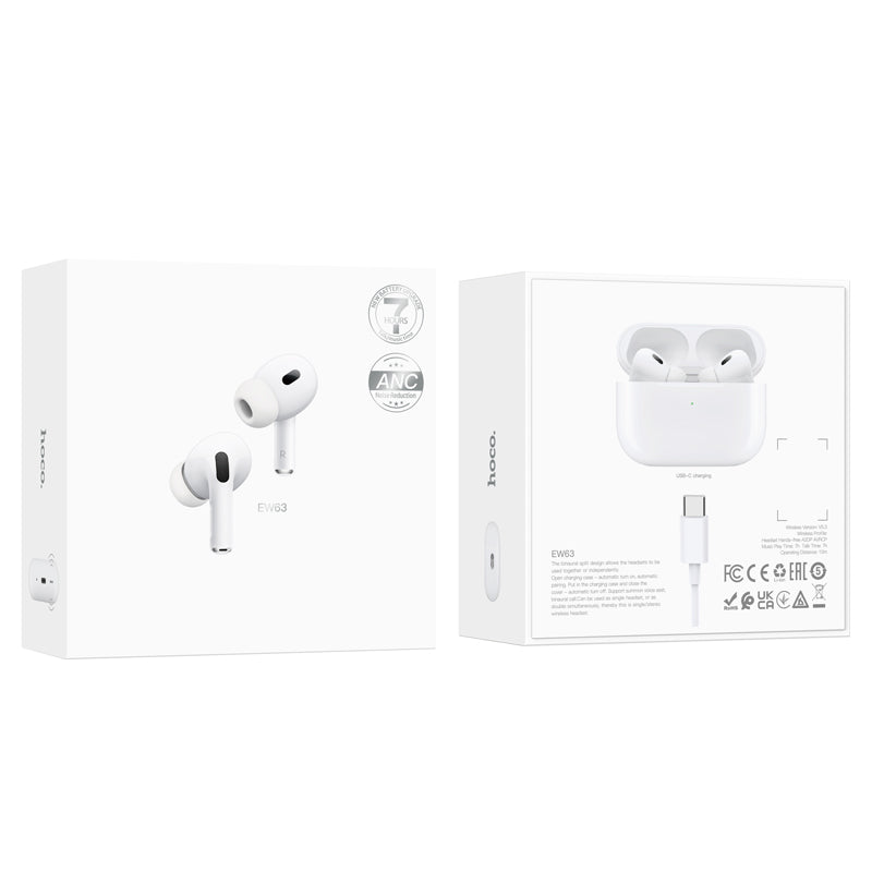 HD_SYNC:EW63 true wireless ANC noise reduction BT headset