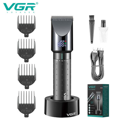 Professional Hair Trimmer Hair Cutting Machine Cordless Barber Rechargeable Trimmer