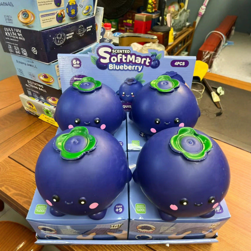 Giant Jumpbo  Blueberry Squishy