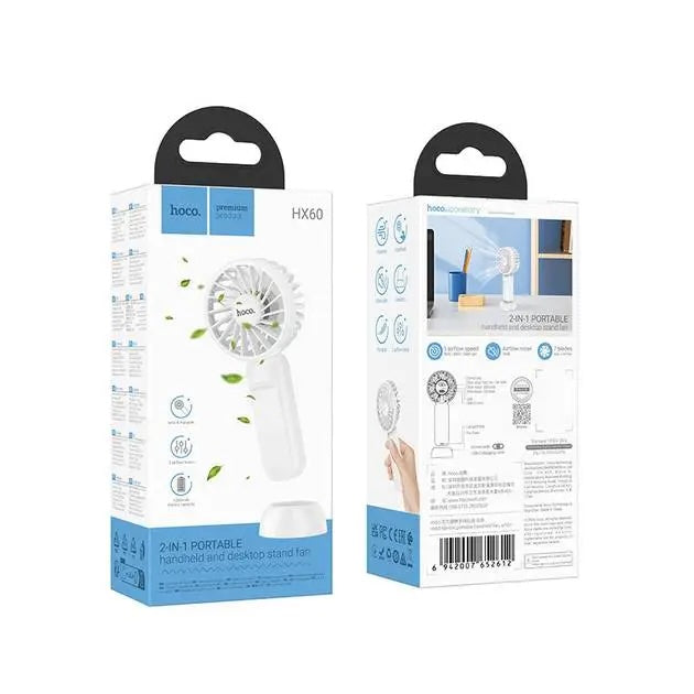 Hoco Portable Rechargeable Fan