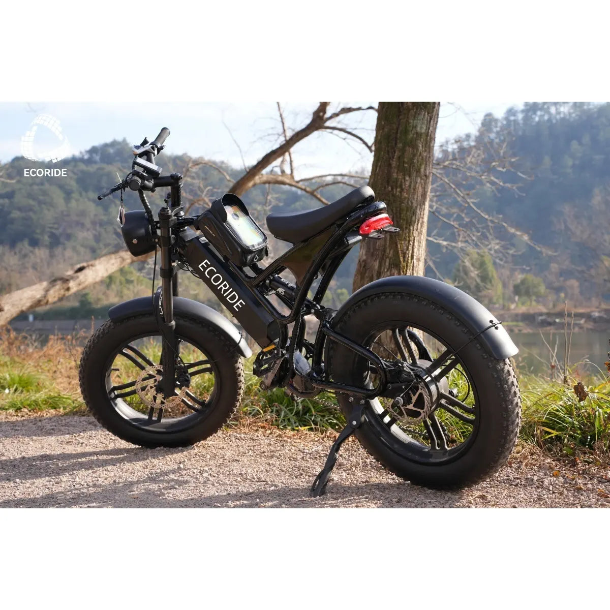 Electric Dirt Bike 500w Ecoride E-Bike 48v13ah Electric Bike Adult  Mountain Bike