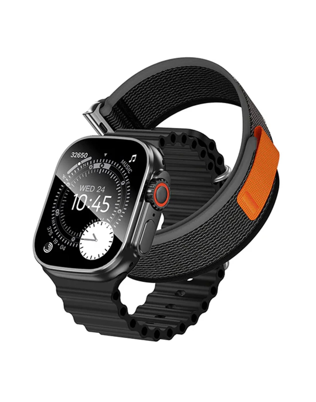Hoco Smart Watch With Calling Feature (Y42 Ultra) 2 Straps