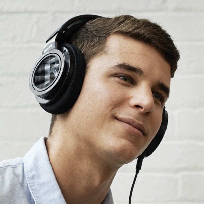 Philips Audio SHB9500//00 Hifi Precision Stereo Over-Ear Headphones, Black Wired | 50mm Drivers - PHILIPS image 5