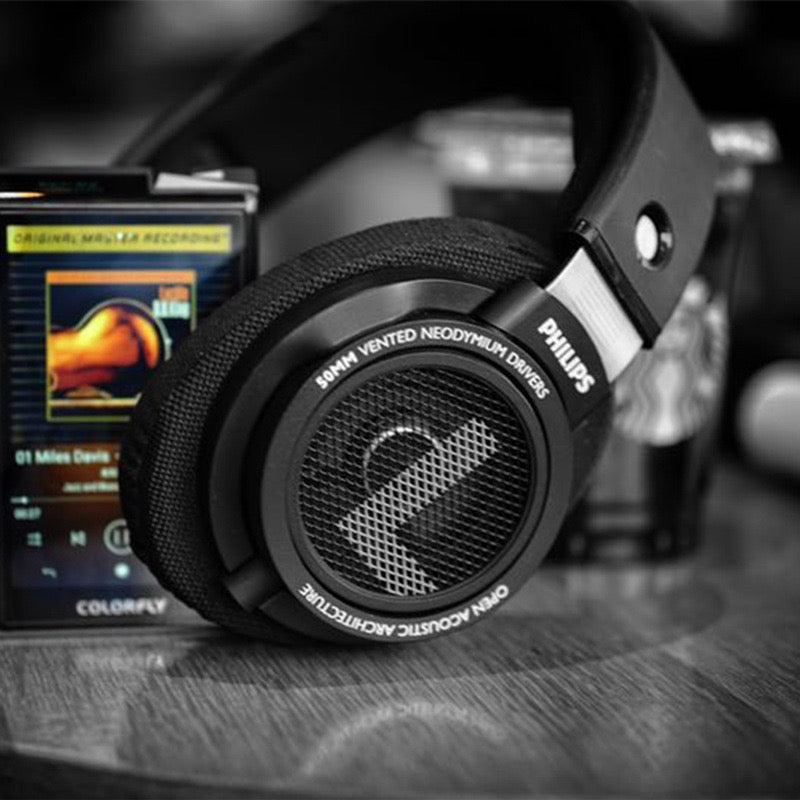 Philips Audio SHB9500//00 Hifi Precision Stereo Over-Ear Headphones, Black Wired | 50mm Drivers - PHILIPS image 3