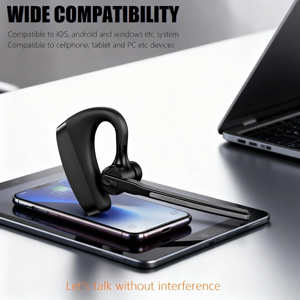 Ai Noise Reduction for Calls, Cross-Border 70db A8H Single-Ear Earphone with Dnn Neural Network