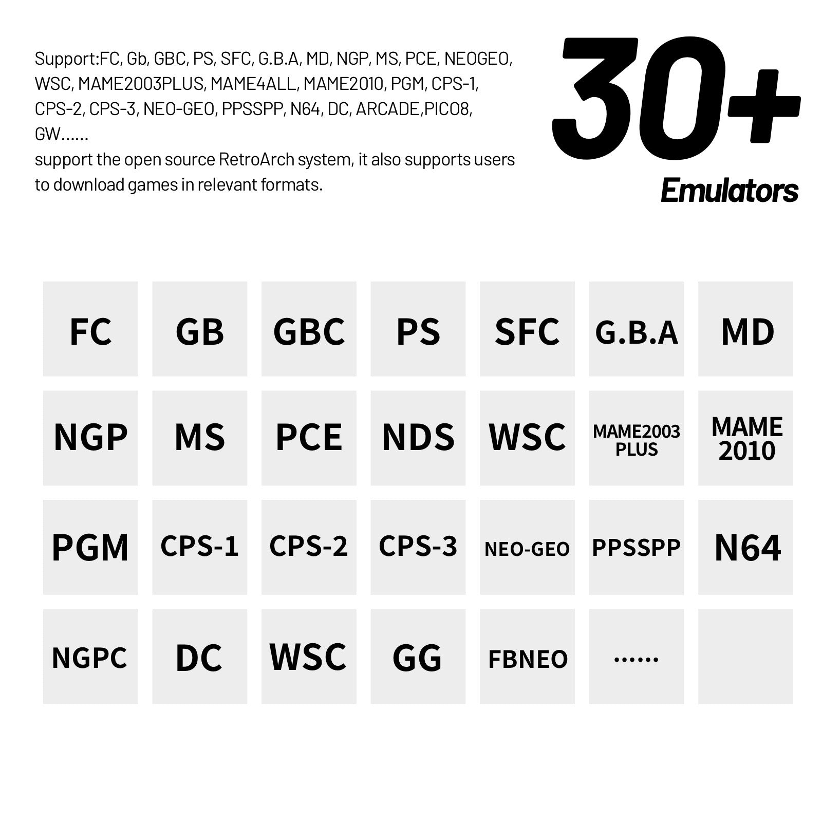 Blow Rice Trimui Smart Pro S Open Source Handheld 5inch Wireless Portable New Retro Psp Game Console-green