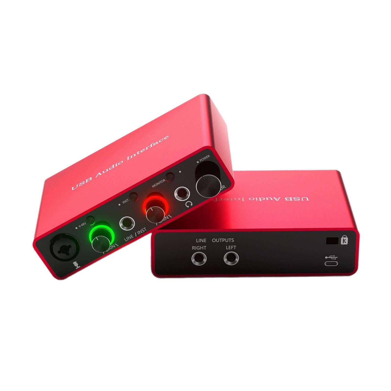 Professional Recording Sound Card 192K Cross-Border Sound Card Computer External Sound Card Recording Microphone - iTEQ 