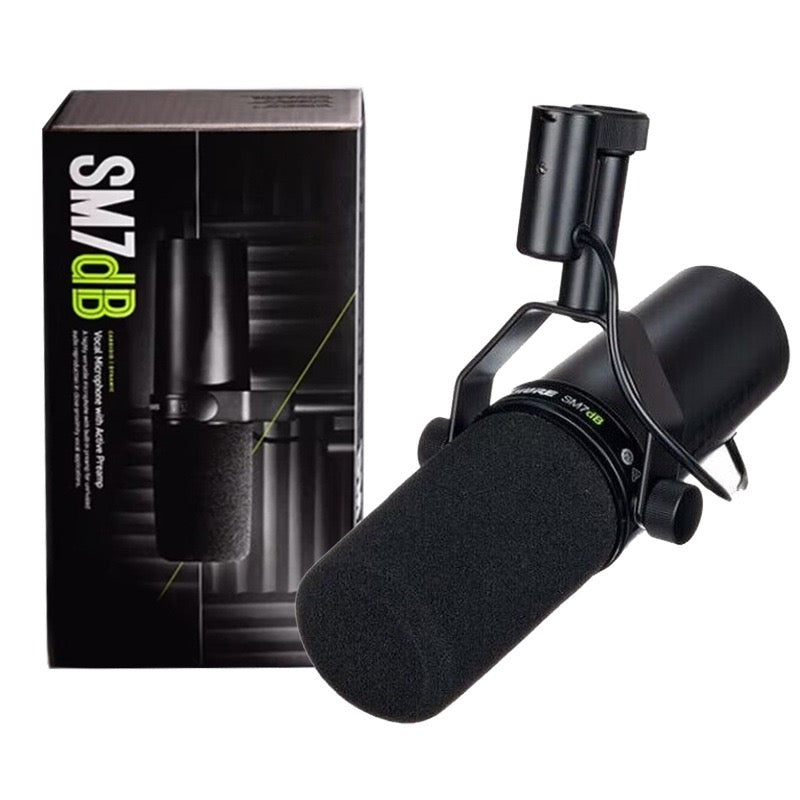 SM7dB professional dynamic microphone built-in speech playback recording live podcast vocal microphone high gain low noi