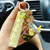 Milk Tea pika chew Keyring Keychain