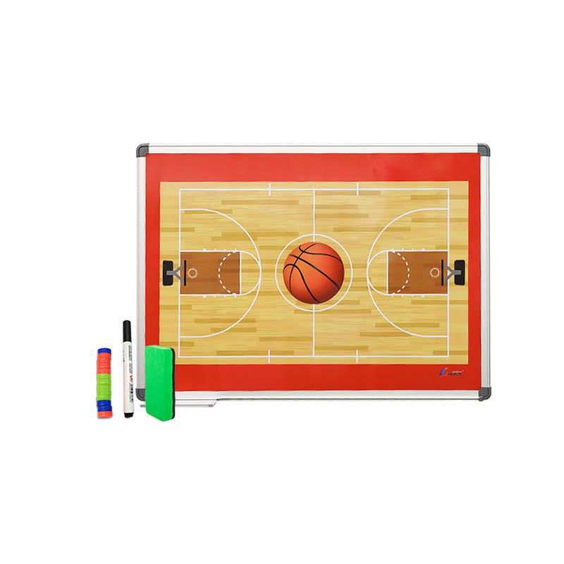 Basketball Marker Board Floor-standing Basketball  Coach Demo Board Icon Board Magnetic Erasable Coaches Strategy Clipboard Big size