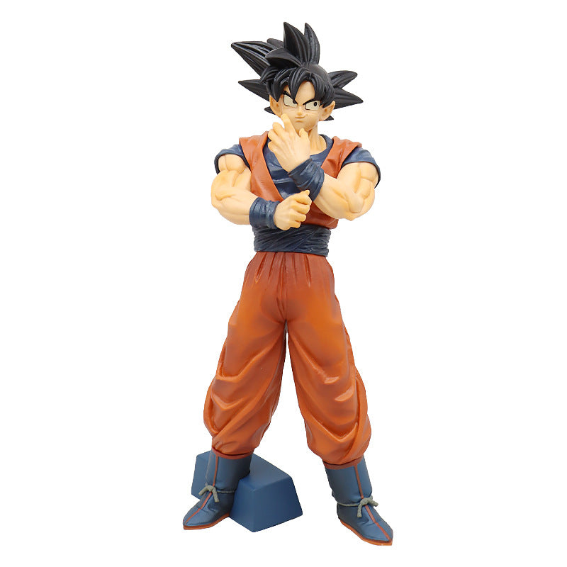 Dragon Ball Strong Fetters Memories Standing Pose Black Hair Goku Vegeta Exquisite Action Figures Kid Gift Toys Collection Boxes