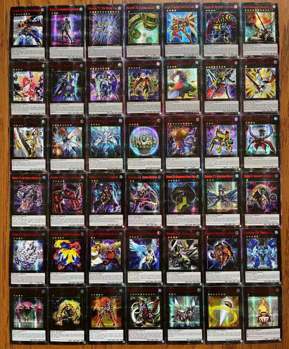 148 Game King Card English NO Card Collection Super Scarlet Letter Bronzing Collection Card yugioh card