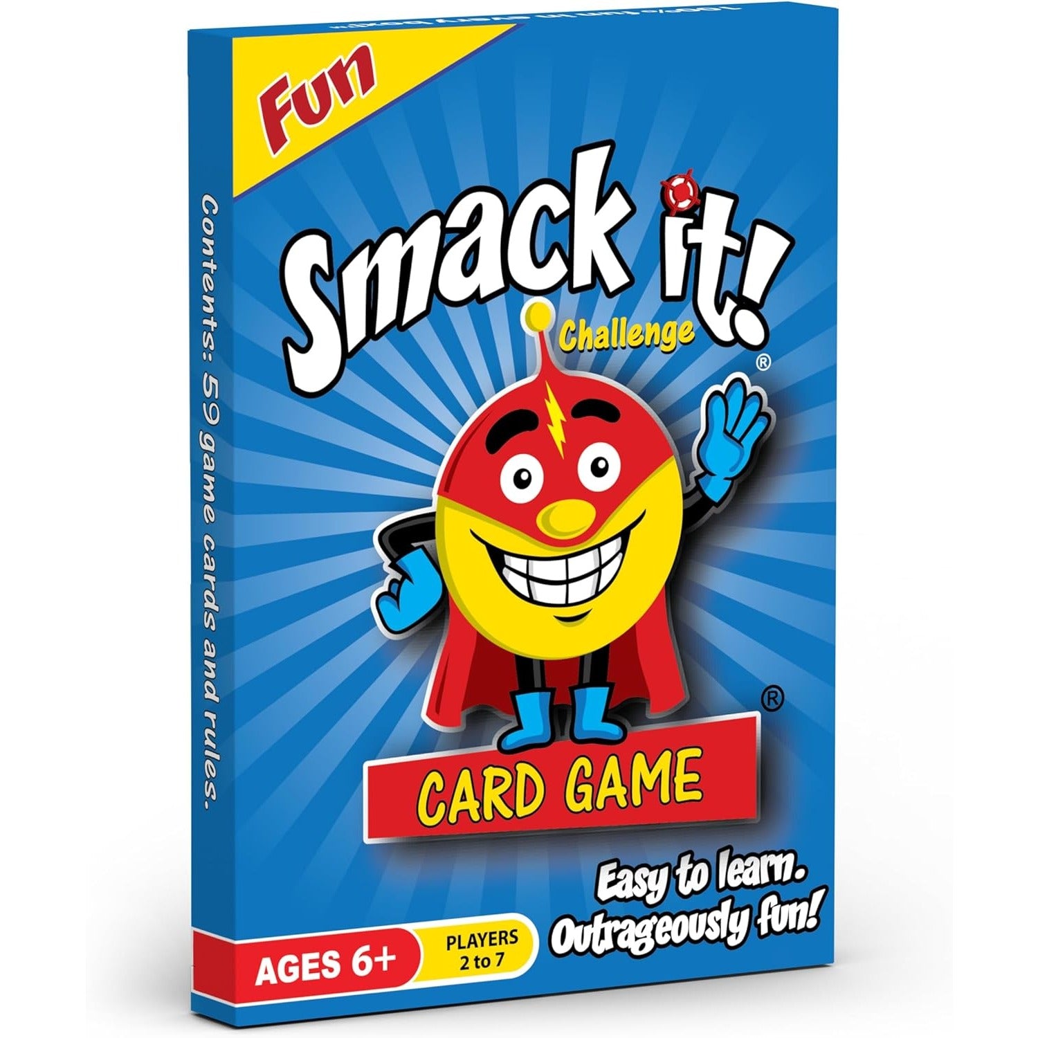 Smack It Card Game For Kids,Casual Party Game Cards,2 to 7 Player