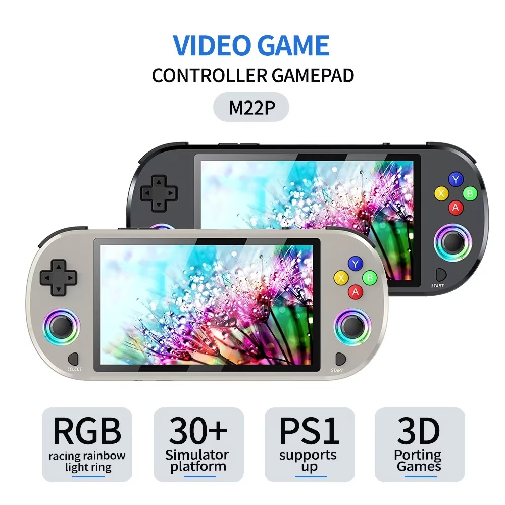 M22 Pro Retro Handheld Game Console 5.0 HDMI Video Game Player