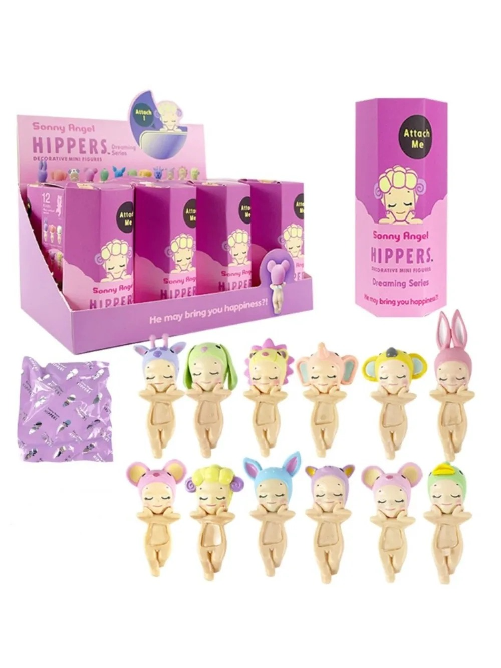 S Angel Blind Box Dreaming Series Mini Anime Figure  Random 1pcs