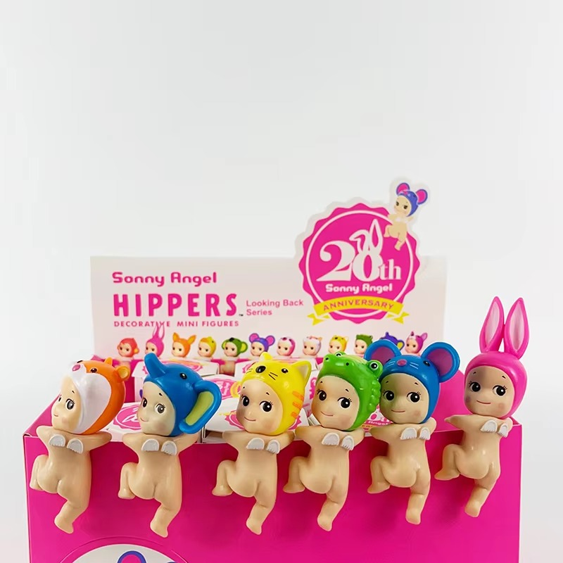 S Angel Blind Box 20th Anniversary hippers looking back Sleeping Series Anime Figures Ramdom 1pcs