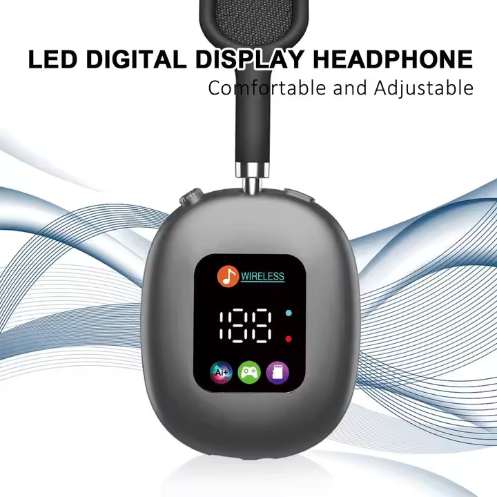 AKZ MAX600 Wireless Headset Bluetooth Headphones HiFi Bass Driver product image 2