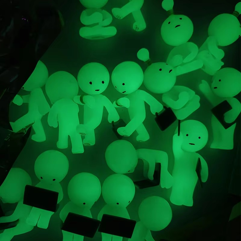 Cute Sonny Smiski Blind Box Luminous Toys Corner Jun Mystery Boxes Room and Car Collection Decoration Kid Mystery Gift