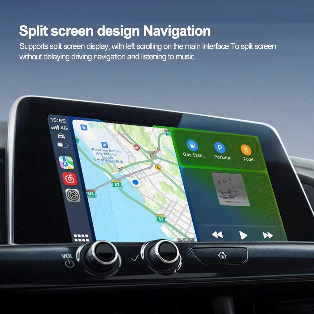 Carplay Wireless Adapter for Apple iOS Android -Plug and play