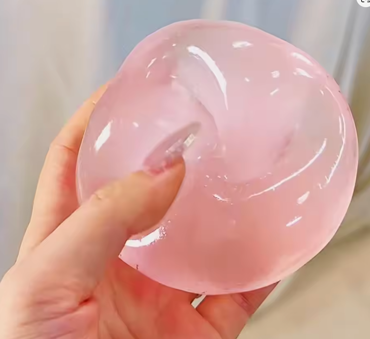 Coconut Oil Squishy Stress Ball for Adults Kids Fidget Toy Sensory Squeeze Toy