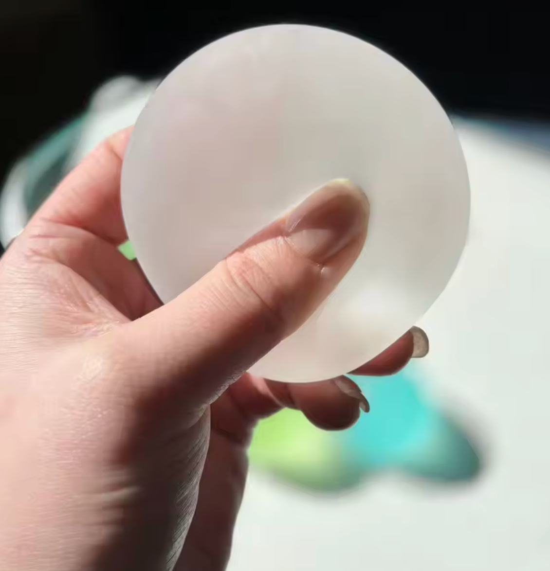 Coconut Oil Squishy Stress Ball for Adults Kids Fidget Toy Sensory Squeeze Toy