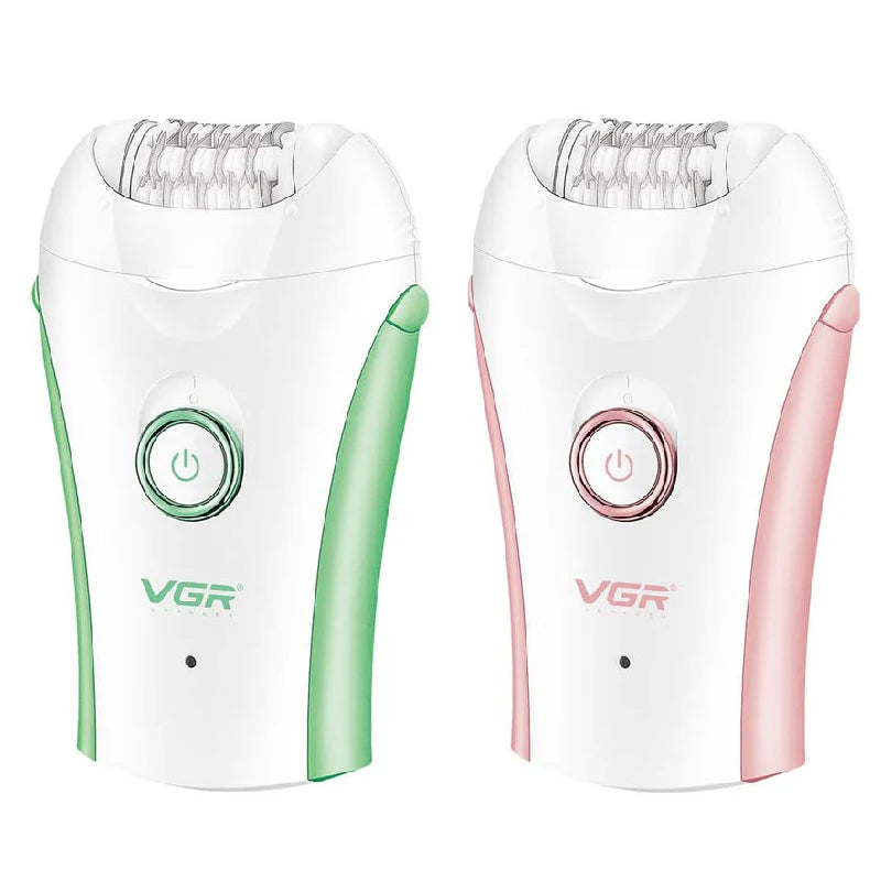 Electric Epilator for Legs, Body, Armpits, with 2 Speeds and Adjustment