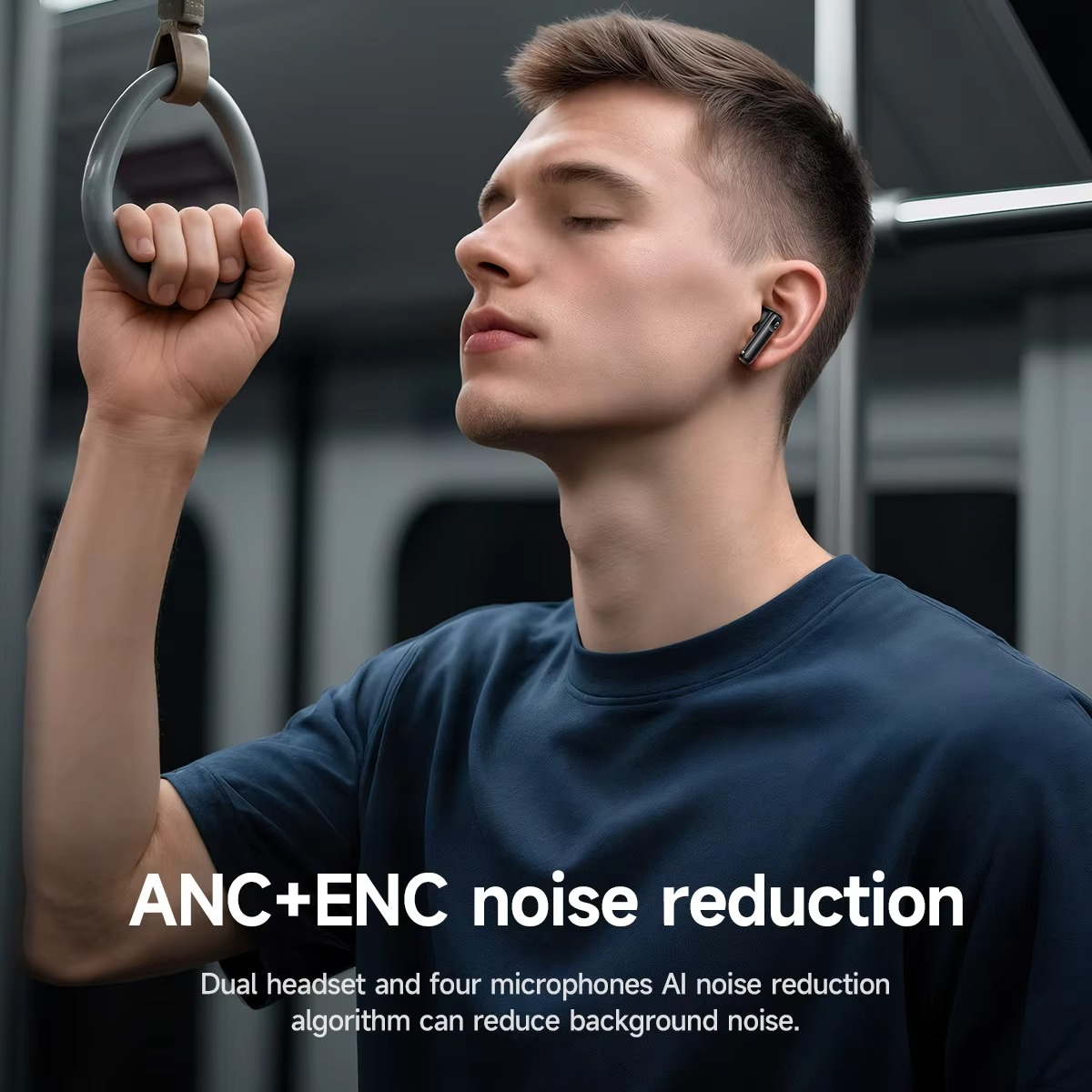 Hoco EQ27 ANC+ENC Smart AI Translation Bluetooth Earphone