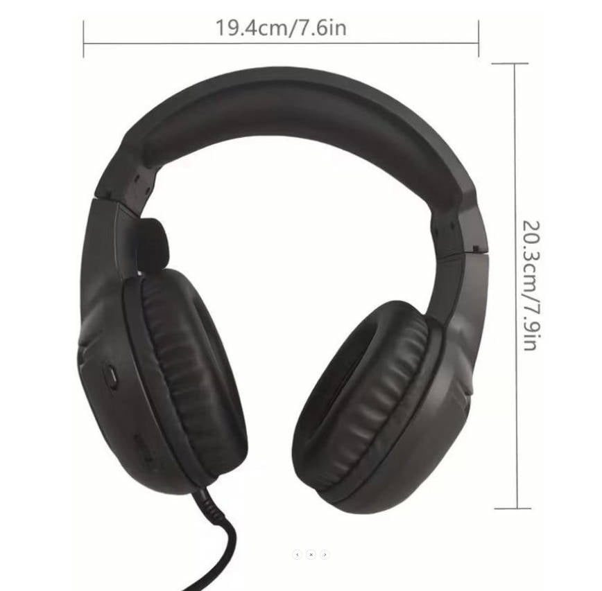 S20 Gaming Headset 50mm LED Mic for ps5 ps4 xbox PC - Headphone - Soulbytes image 4