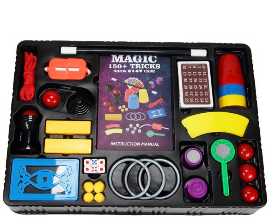 New Magic Tricks Set For Beginners with Over 152 Tricks and Instructions