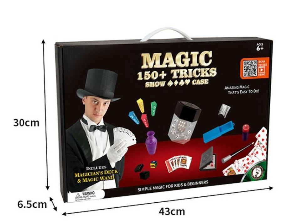 New Magic Tricks Set For Beginners with Over 152 Tricks and Instructions