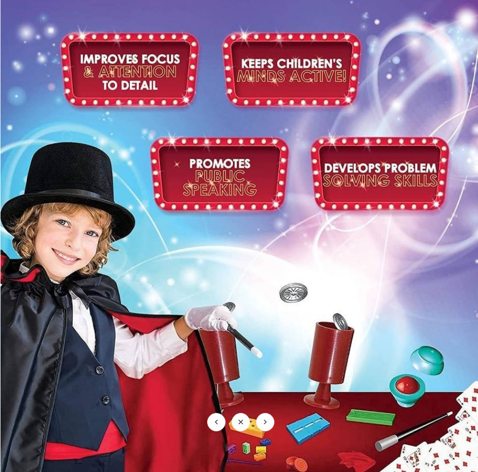 New Magic Tricks Set For Beginners with Over 152 Tricks and Instructions