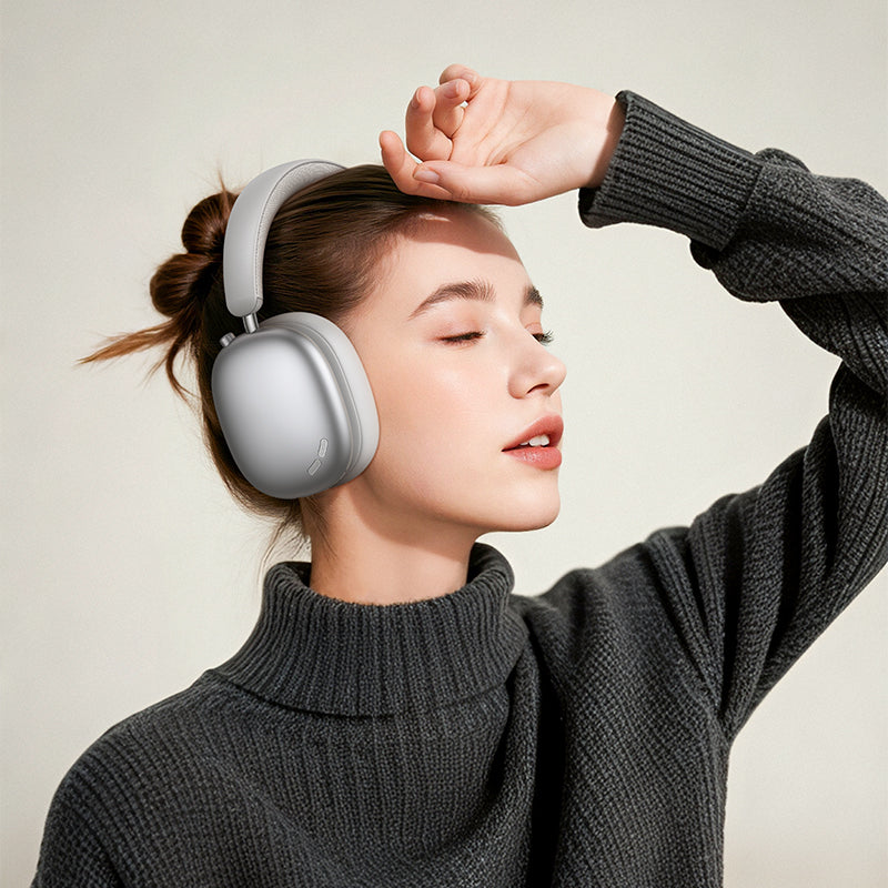 HOCO. Wireless Headphone W63 (BT v5.4) Supports ANC Noise Reduction - Black