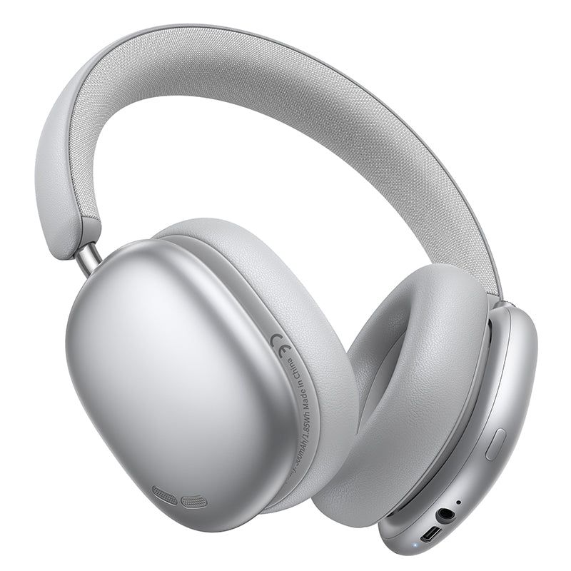HOCO. Wireless Headphone W63 (BT v5.4) Supports ANC Noise Reduction - sliver